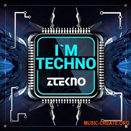 ZTEKNO Im TECHNO (WAV AiFF APPLE LOOPS MiDi SYLENTH1 / SPiRE / MASSiVE presets) - сэмплы Techno