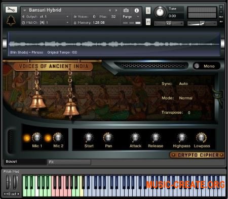 Cryptocipher Voices Of Ancient India (KONTAKT) - библиотека вокала Cryptocipher Voices Of Ancient India (KONTAKT) - библиотека вокала
