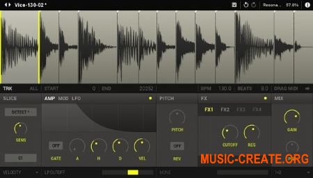 New Sonic Arts Vice v1.3103 WiN / OSX (Team R2R) - луп сэмплер New Sonic Arts Vice v1.3103 WiN / OSX (Team R2R) - луп сэмплер