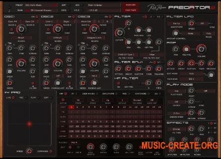 Rob Papen Predator 2 v1.0.0a (Team R2R) - гибридный синтезатор