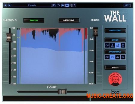 Boz Digital Labs The Wall v1.0.6 WiN / OSX (Team R2R) - плагин лимитер Boz Digital Labs The Wall v1.0.6 WiN / OSX (Team R2R) - плагин лимитер
