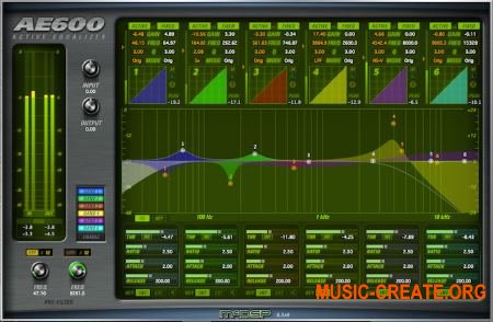 McDSP AE600 Active EQ v6.3.0.9 WIN (Team AudioUTOPiA) - плагин эквалайзер McDSP AE600 Active EQ v6.3.0.9 WIN (Team AudioUTOPiA) - плагин эквалайзер