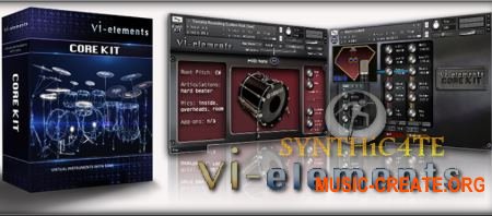 VI-elements Core Kit (KONTAKT) - библиотека ударных VI-elements Core Kit (KONTAKT) - библиотека ударных