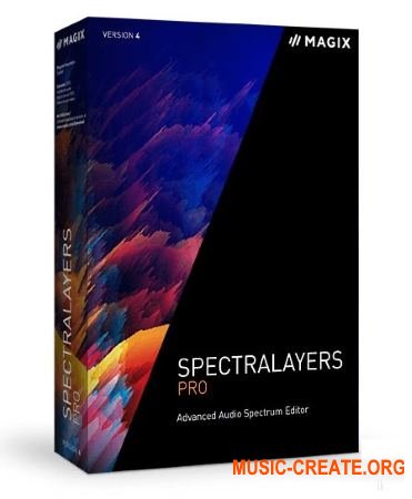 MAGIX SpectraLayers Pro 4.0 CE (Team V.R) - программа спектрального аудиоредактирования