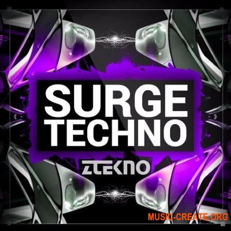 ZTEKNO Surge TECHNO (WAV MiDi AiFF APPLE LOOPS Sylenth1 Massive Synthmaster presets) - сэмплы Techno