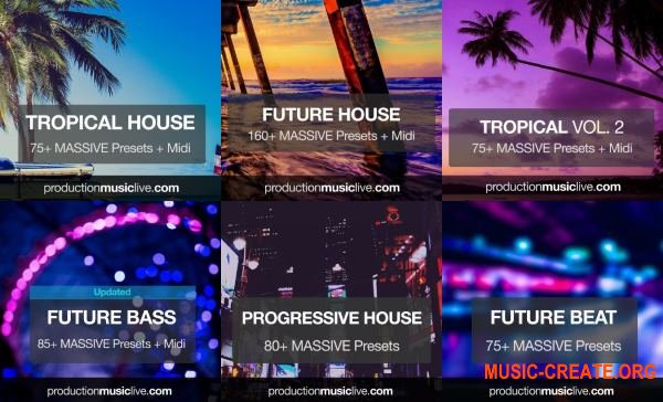 Production Music Live Massive Presets Vol.4-10 (Massive presets)