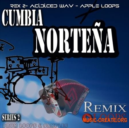 Producers Vault Cumbia Norteña (MULTiFORMAT) - сэмплы ударных латино