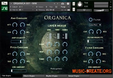 Soundethers Organica (KONTAKT) - библиотека атмосферных звуков Soundethers Organica (KONTAKT) - библиотека атмосферных звуков