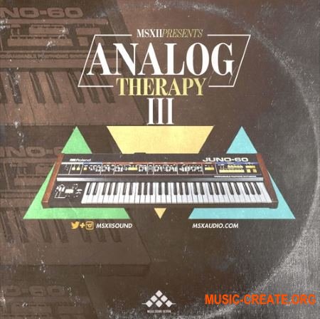 MSXII Sound Analog Therapy 3 (WAV) - сэмплы аналоговых синтезаторов