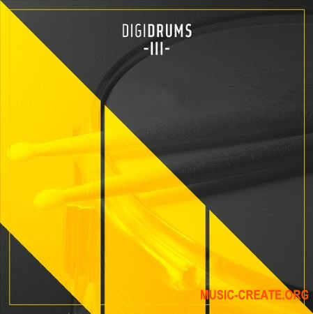 Diginoiz DigiDrums 3 (WAV) - сэмплы ударных