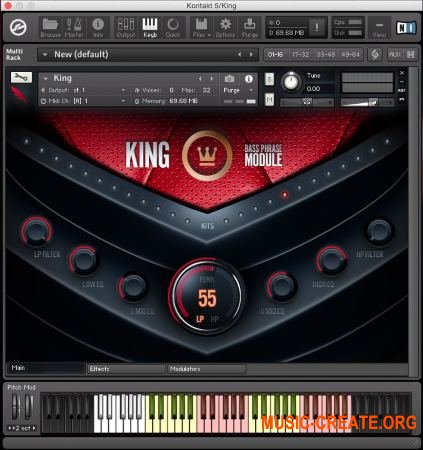 DelicateBeats KING (KONTAKT) - бас-фразовый инструмент DelicateBeats KING (KONTAKT) - бас-фразовый инструмент