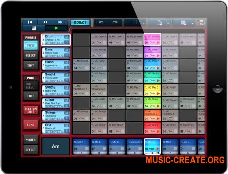 Yamaha Mobile Sequencer v3.1.0 iOS (iPhone, iPod touch, iPad)