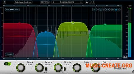 Cakewalk L-Phase Multiband Compressor WiN v1.0.3.84 OSX v1.0.3.101 (Team R2R) - плагин компрессор