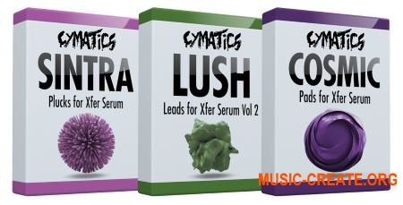 Cymatics Boxes: Sintra Plucks, Lush Leads Vol.2, Cosmic Pads (Serum presets) Cymatics Boxes: Sintra Plucks, Lush Leads Vol.2, Cosmic Pads (Serum presets)