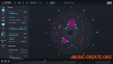 IRCAM Lab The Snail v1.2.9 (Team R2R) - плагин тюнер / анализатор