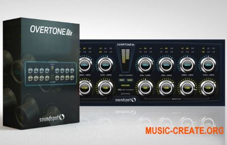SoundSpot Overtone v1.0.1 WiN / MAC VST VST3 AU AAX - мастеринг эквалайзер SoundSpot Overtone v1.0.1 WiN / MAC VST VST3 AU AAX - мастеринг эквалайзер