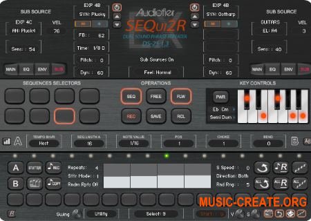 Audiofier SEQui2R EX v1.3 (KONTAKT) - виртуальный инструмент Audiofier SEQui2R EX v1.3 (KONTAKT) - виртуальный инструмент