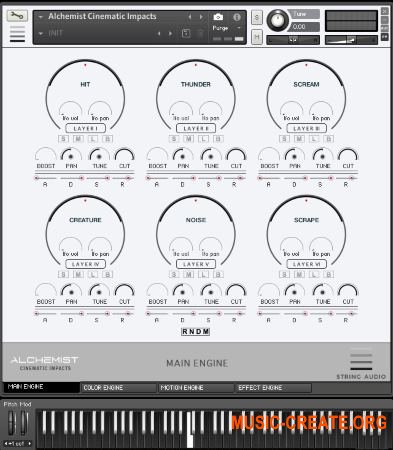 String Audio Alchemist Cinematic Impacts (KONTAKT) - кинематографические звуки String Audio Alchemist Cinematic Impacts (KONTAKT) - кинематографические звуки