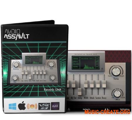 Audio Assault Verbstation v1.0 WiN/OSX RETAiL (SYNTHiC4TE) - плагин ревербератор Audio Assault Verbstation v1.0 WiN/OSX RETAiL (SYNTHiC4TE) - плагин ревербератор