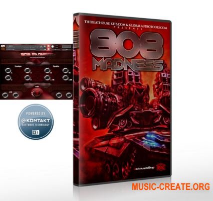 The Beat House Kits 808 Madness (KONTAKT) - звуки 808 басов The Beat House Kits 808 Madness (KONTAKT) - звуки 808 басов