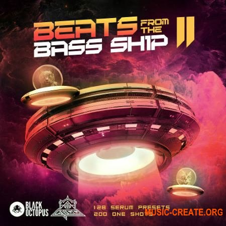 Black Octopus Sound Beats From The Bass Ship 2 (WAV SERUM) - драм ван-шоты, Serum пресеты