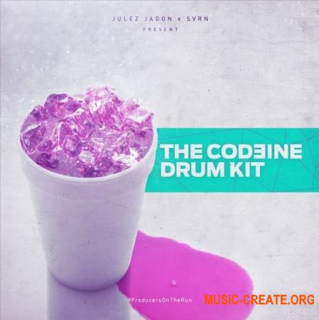 Julez Jadon Codeine Drum Kit (WAV) - сэмплы Trap