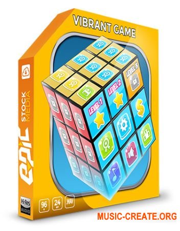 Epic Stock Media Vibrant Game (WAV) - звуковые эффекты для мобильных игр
