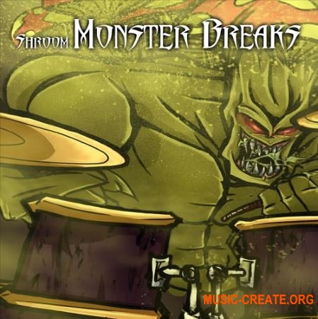 Shroom Monster Breaks (WAV) - сэмплы драм брейков Shroom Monster Breaks (WAV) - сэмплы драм брейков