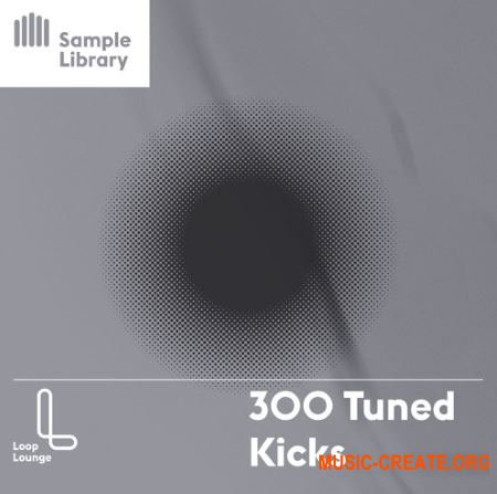 Loop Lounge 300 Tuned Kicks (WAV) - сэмплы бас-барабанов Loop Lounge 300 Tuned Kicks (WAV) - сэмплы бас-барабанов