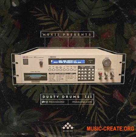 MSXII Sound Design Dusty Drums Vol 3 (WAV) - сэмплы ударных