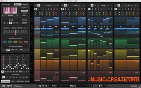 HY-Plugins HY-MPS v1.0.5 WIN OSX (Team R2R) - шаговый секвенсор HY-Plugins HY-MPS v1.0.5 WIN OSX (Team R2R) - шаговый секвенсор