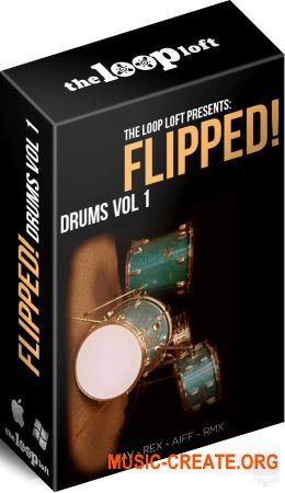 The Loop Loft Flipped Drums Vol 1 (WAV) - сэмплы ударных