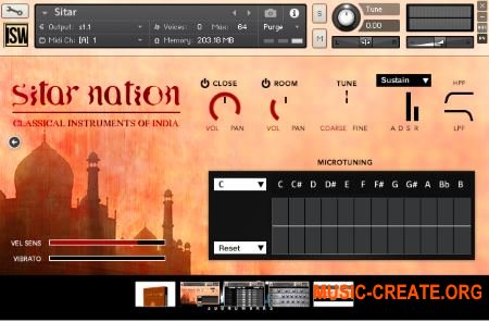 Impact Soundworks Sitar Nation v2.0 (KONTAKT) - библиотека звуков ситара