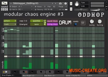 Sound Dust OddHop Modular Chaos Engine #3 (KONTAKT) - акустические, электронные звуки Sound Dust OddHop Modular Chaos Engine #3 (KONTAKT) - акустические, электронные звуки