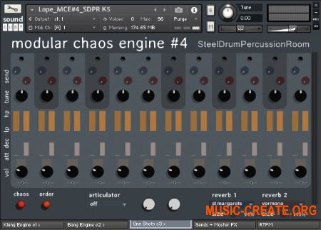Sound Dust Modular Chaos Engine 4 (KONTAKT) - библиотека ударных