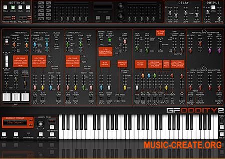GForce The Oddity 2 v1.00 WIN / OSX - виртуальный синтезатор ARP Odyssey GForce The Oddity 2 v1.00 WIN / OSX - виртуальный синтезатор ARP Odyssey