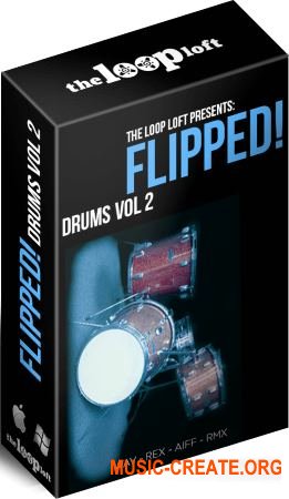 The Loop Loft Flipped Drums Vol 2 (WAV) - сэмплы ударных