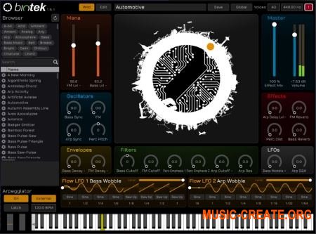 Tracktion Software BioTek v1.5.8 (Team R2R) - синтезатор