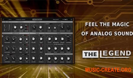Synapse Audio Software The Legend v1.1.0 CE (Team V.R) - синтезатор