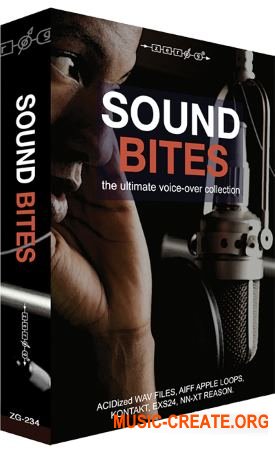 Zero G Sound Bites (MULTiFORMAT) - вокальные сэмплы