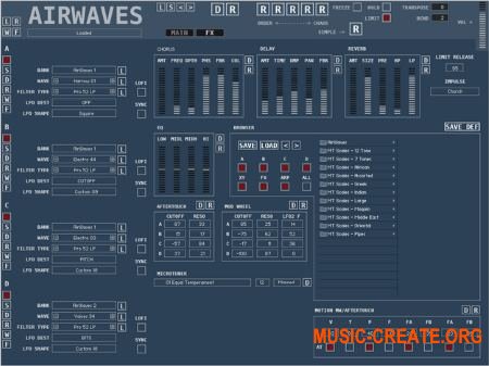 Homegrown Sounds AirWaves v1.0 (KONTAKT) - виртуальный синтезатор Homegrown Sounds AirWaves v1.0 (KONTAKT) - виртуальный синтезатор