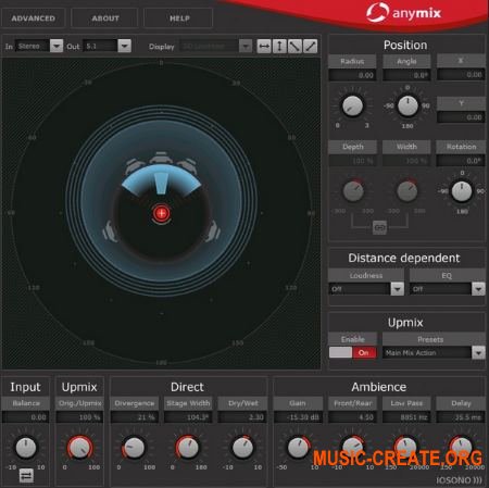 IOSONO Anymix Pro v1.6.3 CE (Team V.R) - плагин создания surround миксов IOSONO Anymix Pro v1.6.3 CE (Team V.R) - плагин создания surround миксов