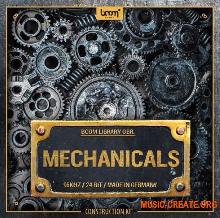 Boom Library Mechanicals Construction Kit (WAV) - звуковые эффекты