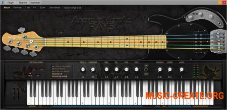 Ample Sound - Ample Metal Ray5 (AMR) v. 2.6 - WIN - виртуальная электрогитара