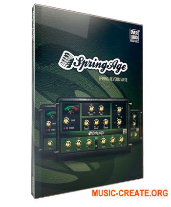 Overloud SpringAge AAX RTAS VST v1.5.4 x86 x64 CE (Team V.R) - ревербератор Overloud SpringAge AAX RTAS VST v1.5.4 x86 x64 CE (Team V.R) - ревербератор