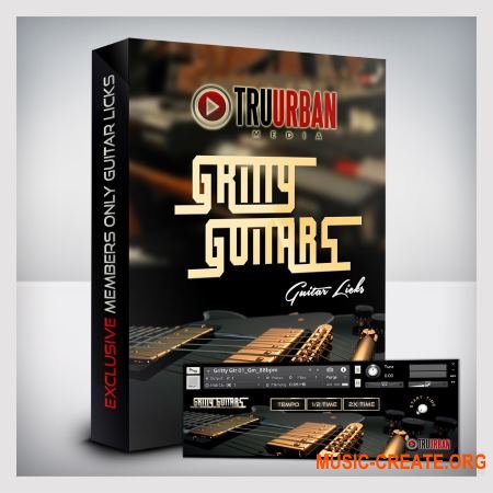 Tru-Urban Gritty Guitars (KONTAKT) - библиотека электрогитар