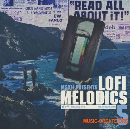 MSXII Sound Lofi Melodics 5 (WAV) - сэмплы Lofi Hip Hop