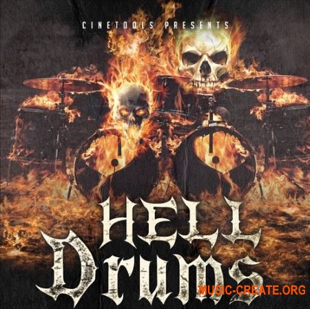 Cinetools Hell Drums (WAV) - сэмплы ударных