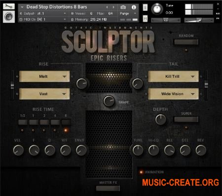 Gothic Instruments Sculptor Epic Risers (KONTAKT) Gothic Instruments Sculptor Epic Risers (KONTAKT)