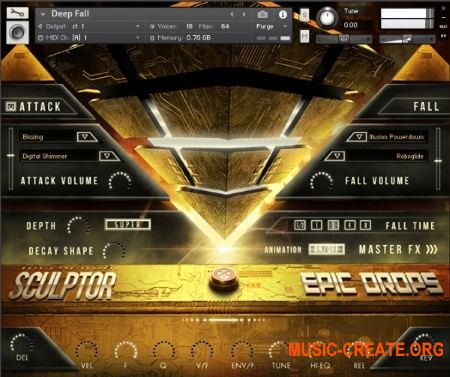 Gothic Instruments Sculptor Epic Drops (KONTAKT) Gothic Instruments Sculptor Epic Drops (KONTAKT)